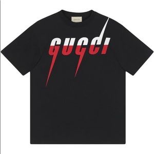 T-shirt with Gucci Blade print size xl